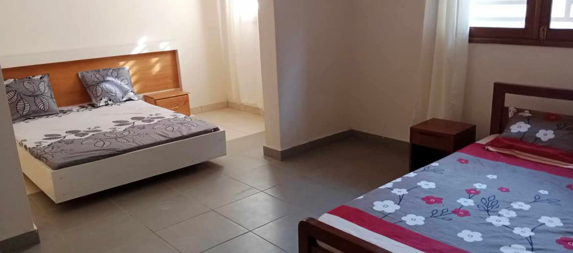 Chambre deux lits